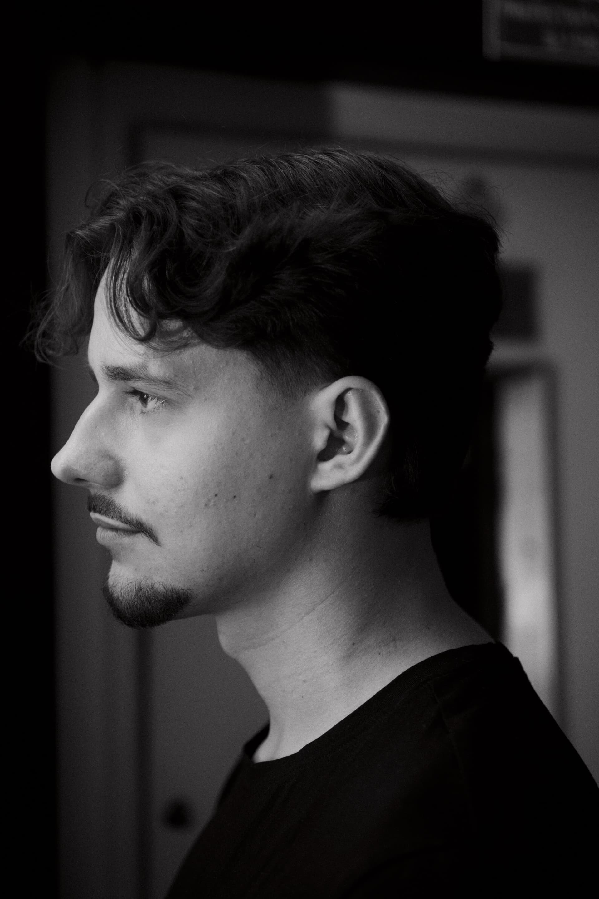 Modern haircut style